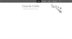 Desktop Screenshot of casadecristo.org