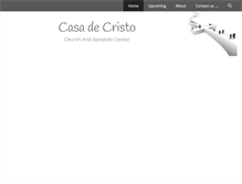 Tablet Screenshot of casadecristo.org